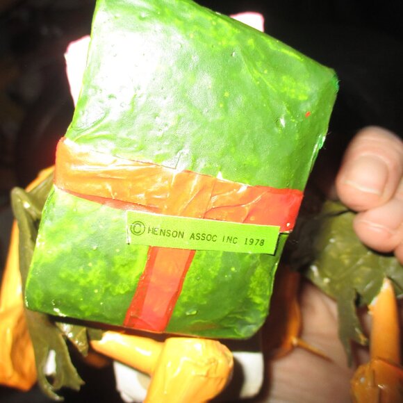 Vintage Rare Muppets Monster Animal Paper Mache Christmas Ornament 1978 Henson - Picture 6 of 8